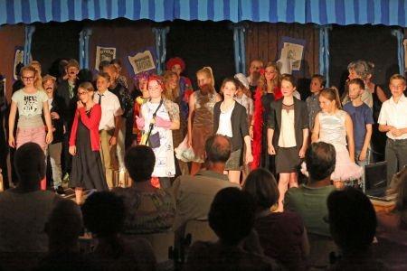 150702 Afscheid Klimmerbled groep musical