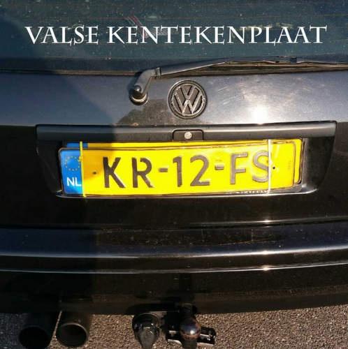 160415 Valse kentekenplaten