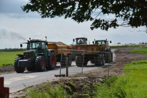 160715 Barrier tunnel Haulstersingel zandtransport