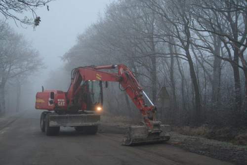 161230 Haulstersingel weer open wegdek schoon