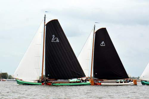 170810 Skutsjesilen Langweer voor de wind