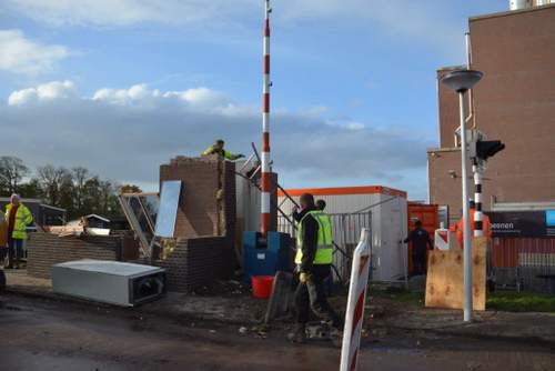 171114 Sloophamer brugwachtershuisje Scharsterbrug overzicht