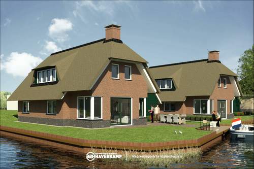 180308 Watervillas Recreatiepark Idskenhuizen Artist Impression