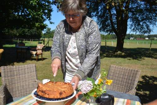 180705 Kunstroute galerie theetuin de heide appeltaart