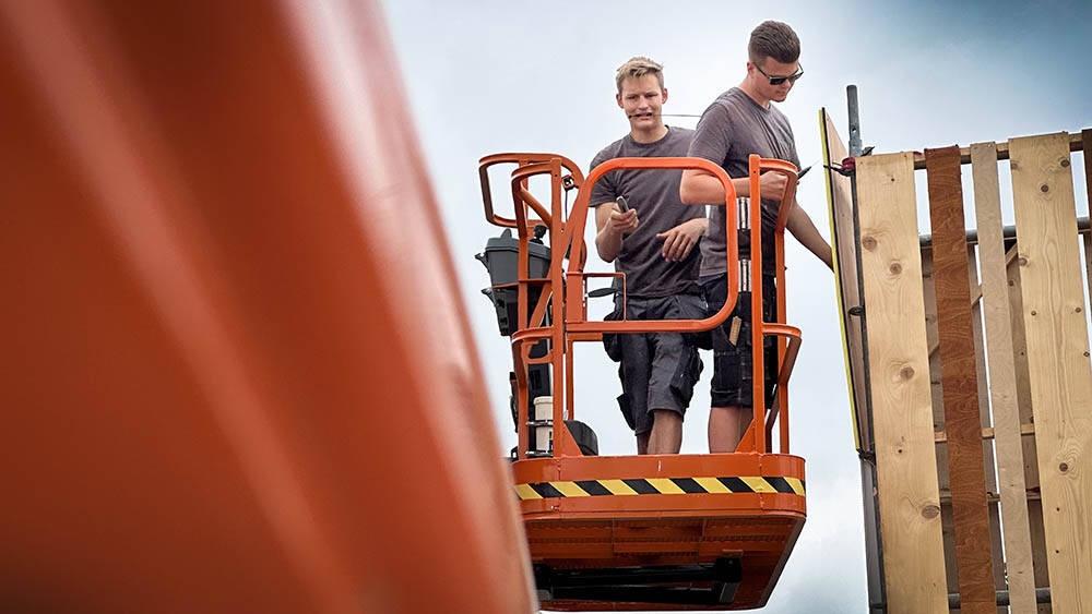 Opbouw hoogwerker