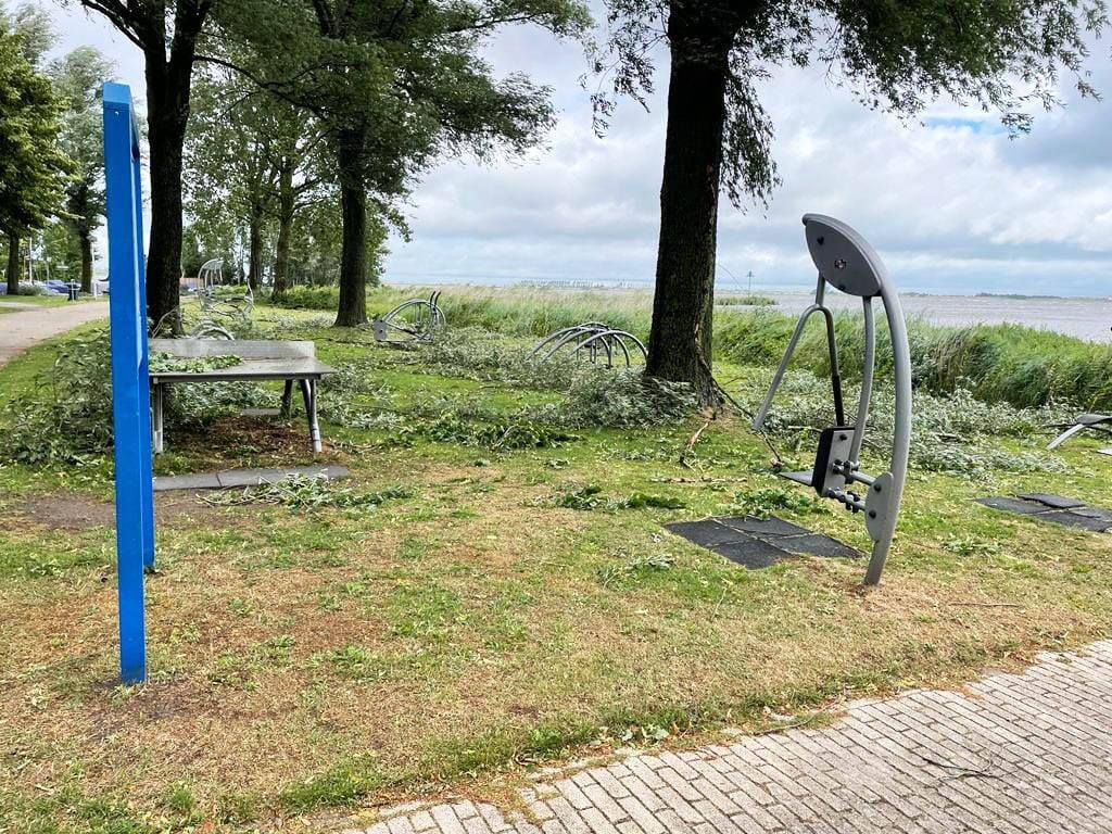 230705 Langweer haven stormschade takken c passantenhaven