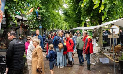 Gezelligheid troef op regenachtige Amsterdamse Dag