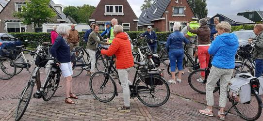 Mooie tocht van 'Rollende Rijders' KBO-PCOB Sint Nyk