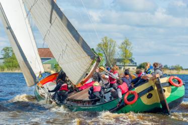 Skûtsje-allrounder Ale Zwerver koninklijk onderscheiden