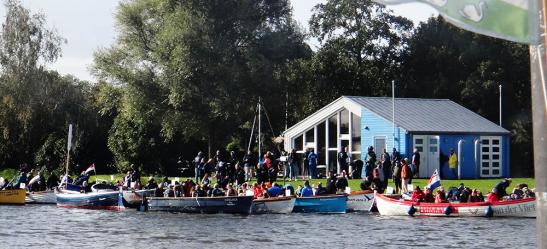 Skarrefammen tweede in hoofdklasse Sloeproeien Langweer